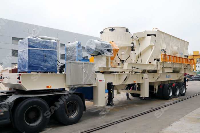 ÂÖÌ¥ÒÆ¶¯Ê½Ô²×¶ÆÆËé»úµÄ¹¤×÷ÔÀí¼°ÐÔÄÜÌØÕ÷