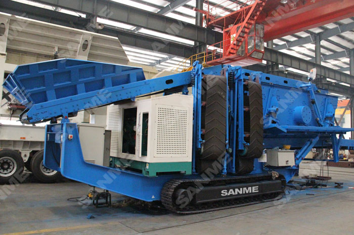 ´óÐÍÂÄ´øÊ½Òƶ¯ÆÆËéÕ¾ÔÚ½¨ÖþÀ¬»ø´¦ÀíÖеÄÓ¦ÓÃ